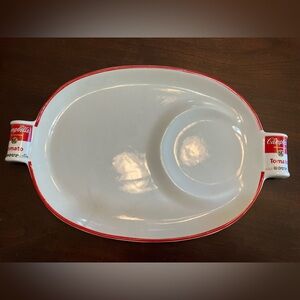 Vintage Campbell’s Tomato Soup Plate/Tray Westwood 1994 NO CUP